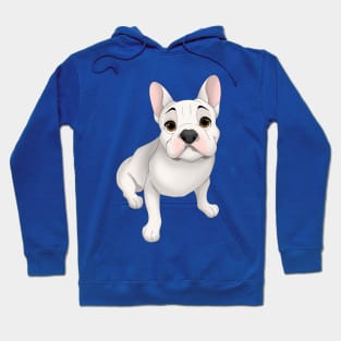 White French Bulldog Hoodie